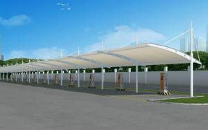 浦北县膜结构停车棚